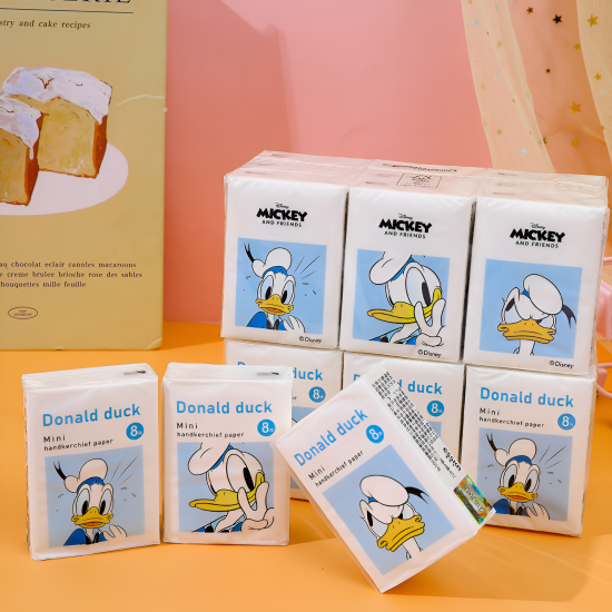 Donald Duck Pocket Tissues 9 Pcs